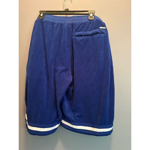 Sean John Men's XL Terry Basketball Shorts Cobalt Blue Casual - Picture 5 of 9